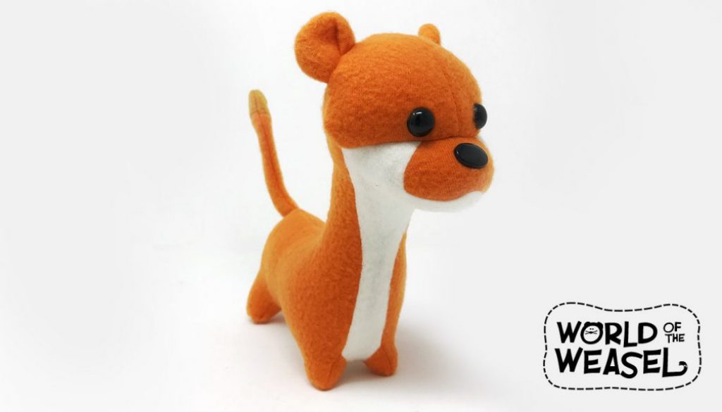 weasel plush toy