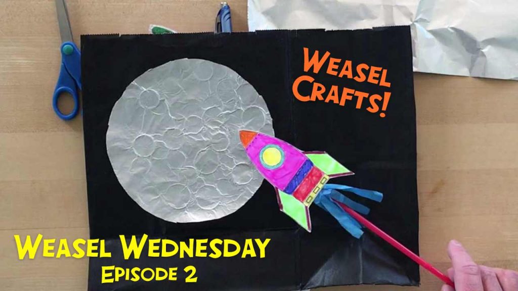 Weasel Wednesday episode 2 thumbnail - crafts